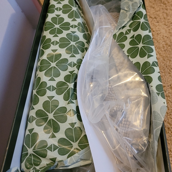 Kate Spade NWT Torte Embossed Snake Flat - Picture 9 of 9